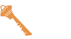 All United Locksmith White Logo